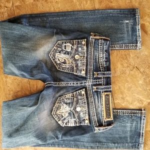 Rock revival size 24 straight leg